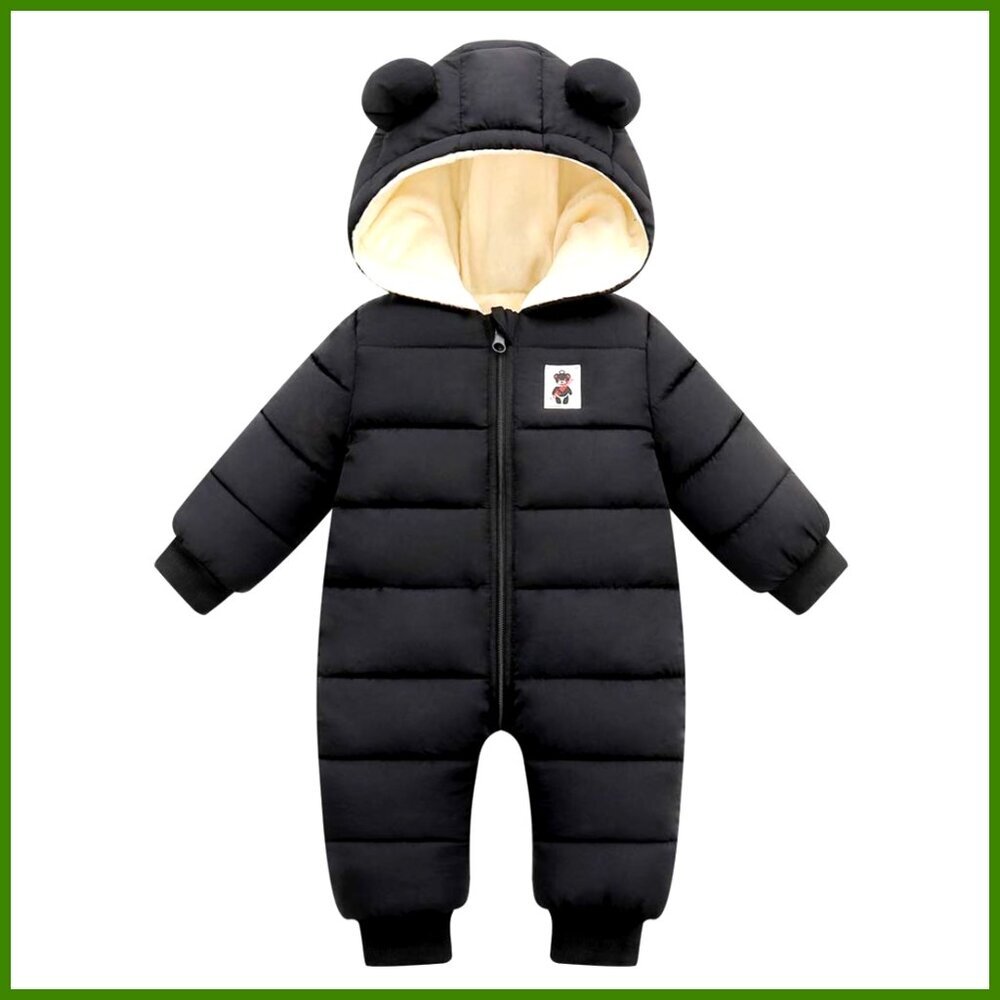 Toddler Snowsuit Winter Coat Waterproof Windproof Polyester